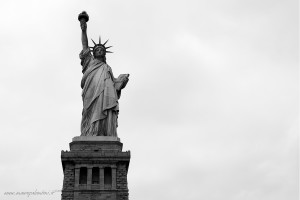 Liberty enlightening the world